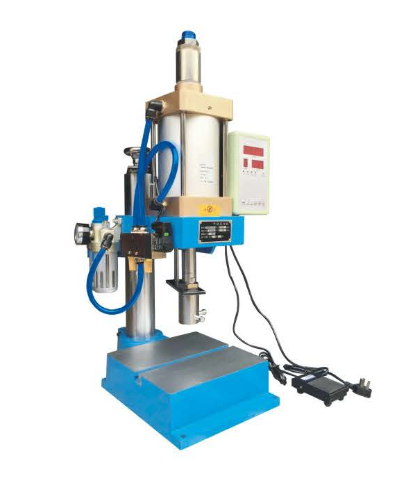 台湾山耐斯KJ-125型,单柱臺式气动压力机