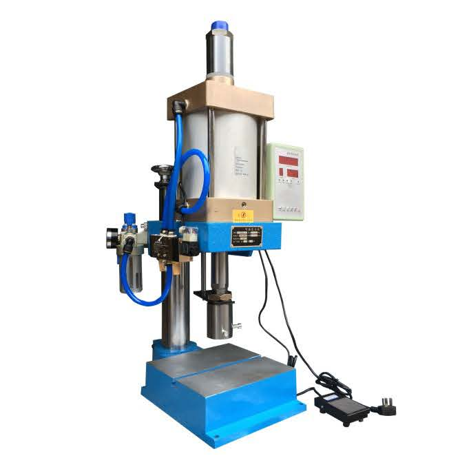 台湾山耐斯KJ-160型,单柱臺式气动压力机
