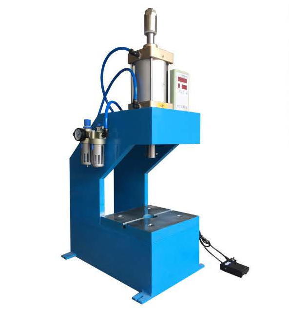 台湾山耐斯C半弓型臺式,气动压力机
