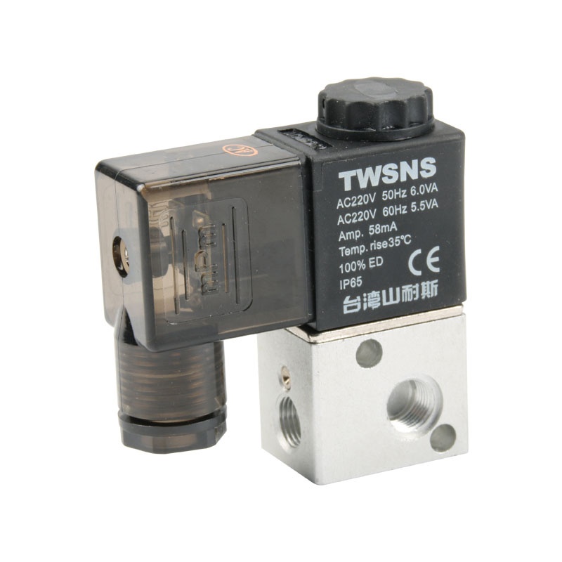 台湾山耐斯电磁阀3V1系列电磁阀(三口二位)