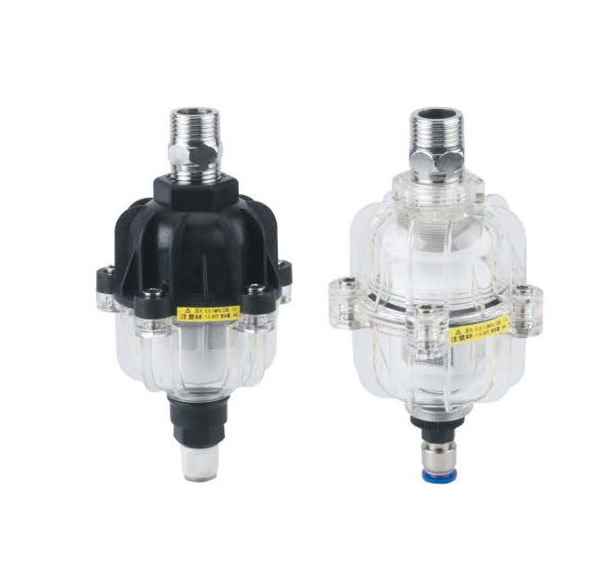 台湾山耐斯VR20透明自动排水器